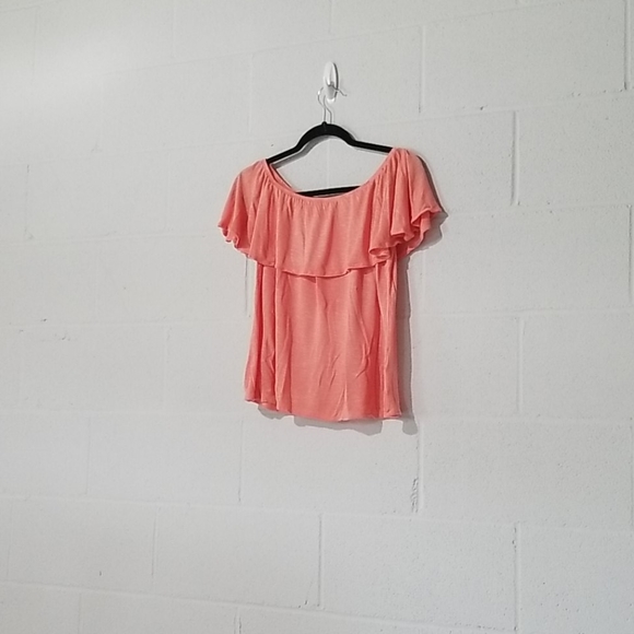 Cloud Chaser Pink off the shoulder blouse - Picture 3 of 10